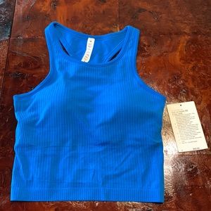 Ebb to street Racer Back Crop Tank Top